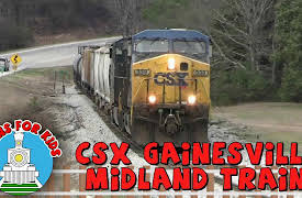 Trains for Kids: CSX Gainesville Midland Train