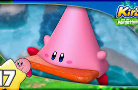 Kirby and the Forgotten Land: Riding The Metro on Ice!