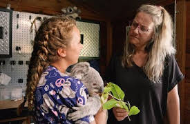 Izzys koalavärld: Hej då, Leia