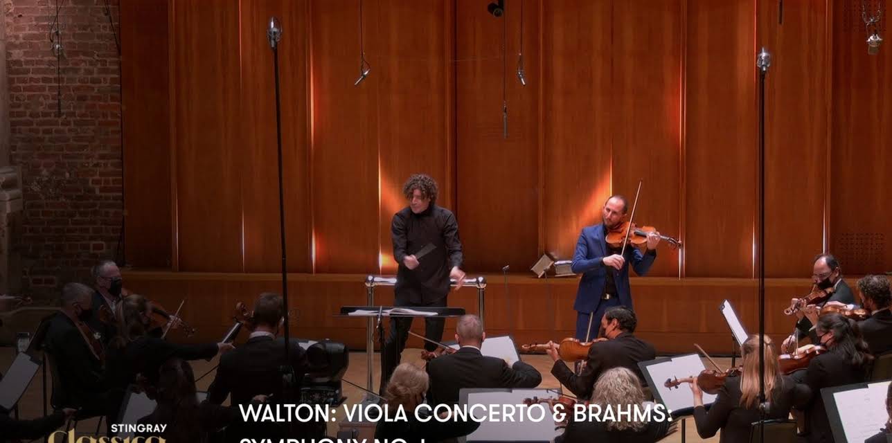 Walton: Viola Concerto and Brahms: Symphony No. 4 (2021)