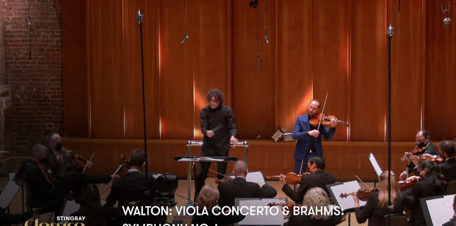 Walton: Viola Concerto and Brahms: Symphony No. 4 (2021)