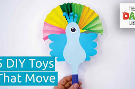 TheDadLab: 5 Amazing DIY Paper Toys That Move | Kids Crafts