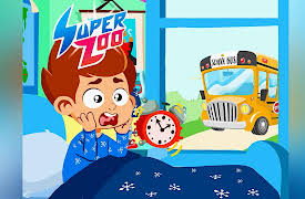 Superzoo: Late to school | Kangu paints | Granny's birthday | If you're happy