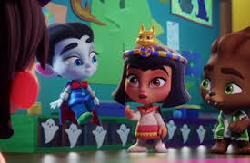 Minimonster: Bus före godis / Halloweenfesten