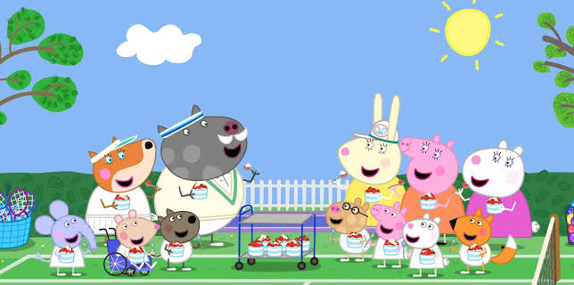 8:50 AM: Peppa Pig (S8 E24) (S8) | Channel 5 | 12/5 2025