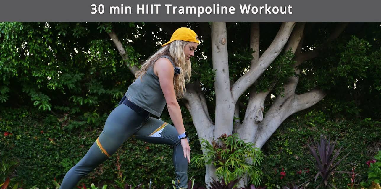 30 min HIIT Trampoline Workout