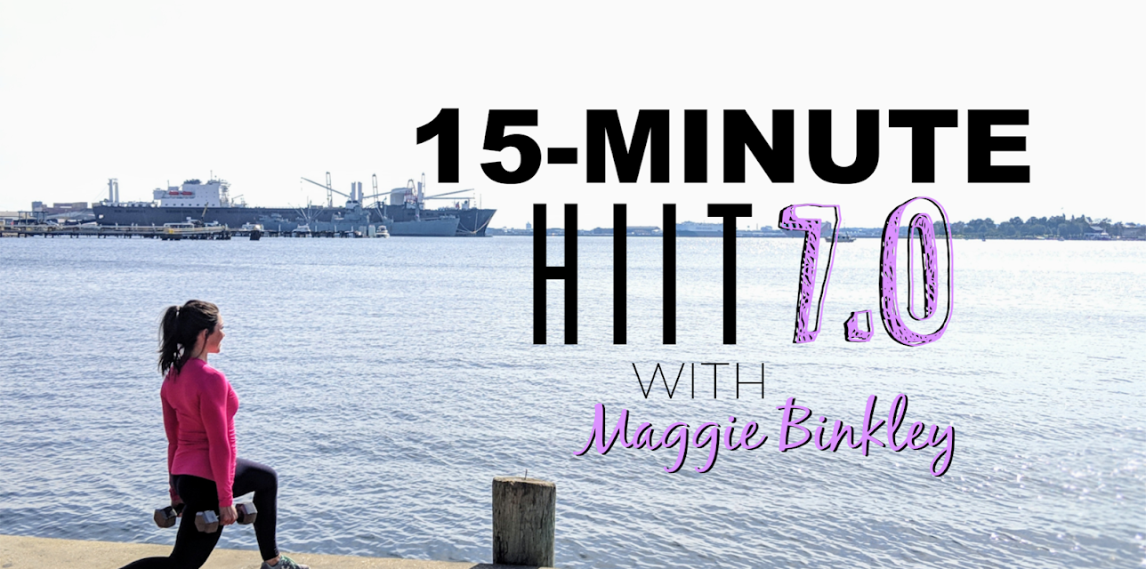 15-Minute HIIT 7.0 Workout (with weights)