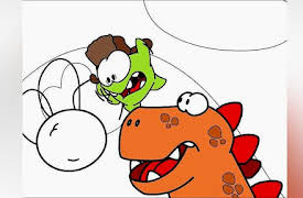 Om Nom Christmas: Color Winter With Super Noms