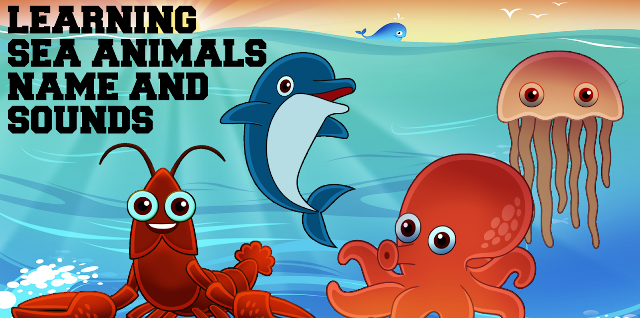 Learning Sea Animals Names And Sounds