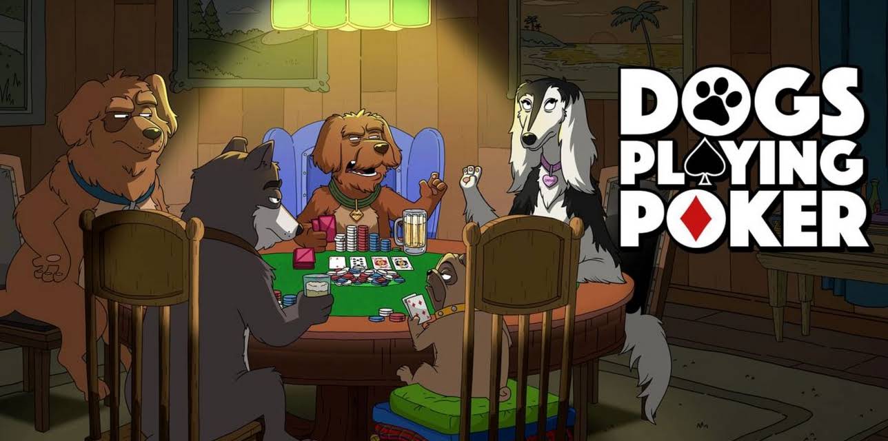 Dogs Playing Poker