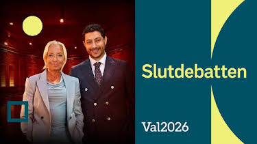 20:00: Val 2026: Slutdebatten | SVT1 | 9/11 2026