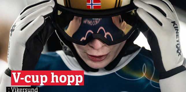 09:25: V-cup hopp: Skiflyging kvinner | NRK 1 | 3/22 2026