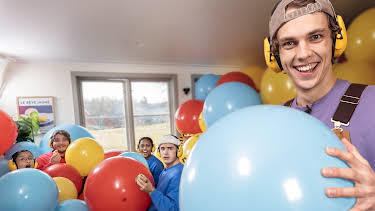 19:15: Ikke gjør denne matten hjemme: Huset fullt av ballonger | NRK Super | 4/12 2026