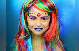 The Daya Daily: Rainbow Mermaid Costume and Makeup Tutorial