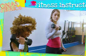 Yonas Gets a Job!: Fitness Instructor