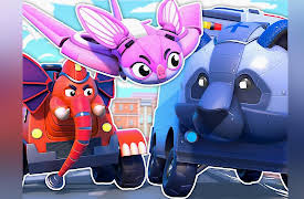 AnimaCars: Rescue Team: Boolance and The Clone / Trackodile's Toothache