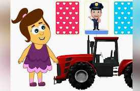 Learn With Annie & Ben: Profession and Vehicle Cards