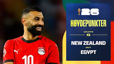 09:30: Fotball-VM 2026 Høydepunkter: New Zealand–Egypt | NRK 1 | 6/22 2026