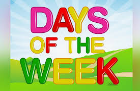 Words - Learn letters and Words: Days Of The Week
