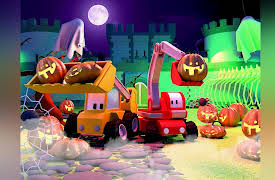 Tiny Trucks: Halloween ! The Pirate Ship / The Haunted Castle