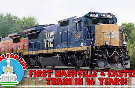Trains for Kids: First Nashville & Eastern Train in 16 Years!