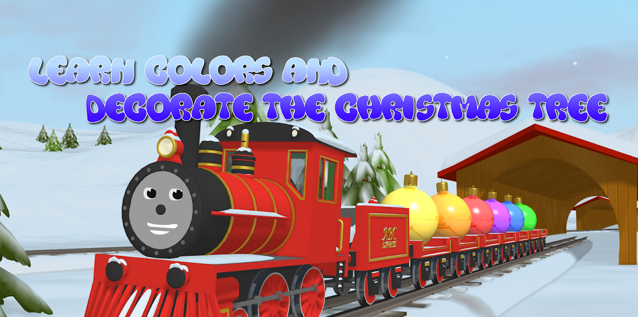 Learn Colors and Decorate the Christmas Tree with Shawn the Train