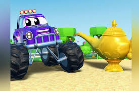 Tom the Tow Truck - InvenTom: Magic Lamp / Iron Man's Super Magnet / Dinosaur T-rex / Spider-man pistol