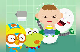 Poopy Toot Toot with Pororo!: 6. Super Toilet Helps Me Poo!
