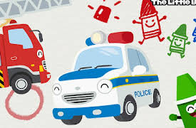 Tayo's Heavy Vehicles & Rescue Team Songs: The Crayon Shapes Song