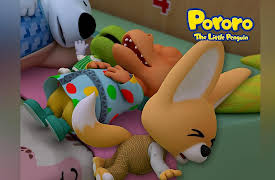 Pororo NEW Nursery Rhymes: Ten in the bed