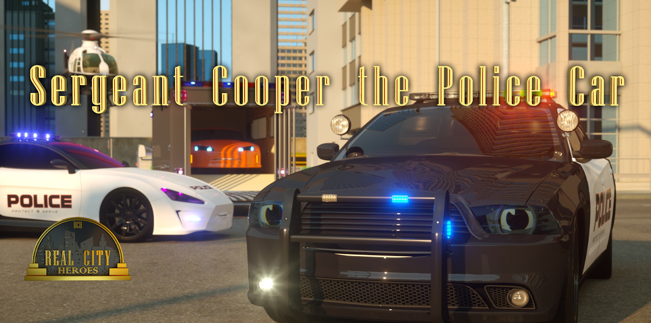 Sergeant Cooper the Police Car - Real City Heroes (RCH)
