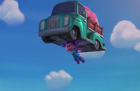 Sesame Street Mecha Builders, Season 1: They Sent Us a Pie/Dust in the Wind