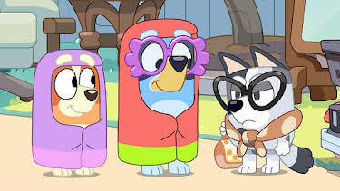 9:25 AM: Bluey (S3) | Cbeebies | 3/29 2026