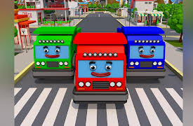 Cars Town - Learn Colors, Numbers and More: Learn colors with the colored Trucks