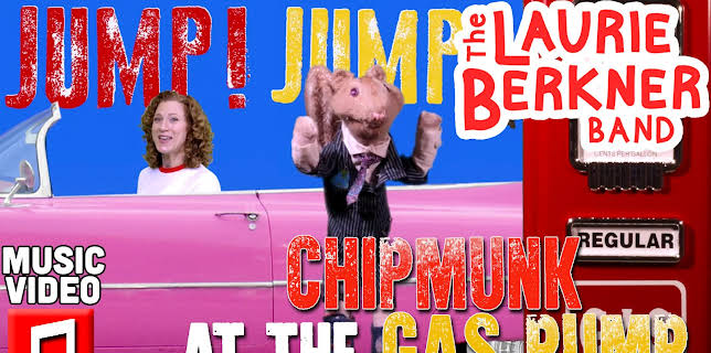 Chipmunk At The Gas Pump