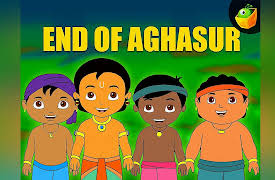 Krishna Vs Demons: End of Aghasur