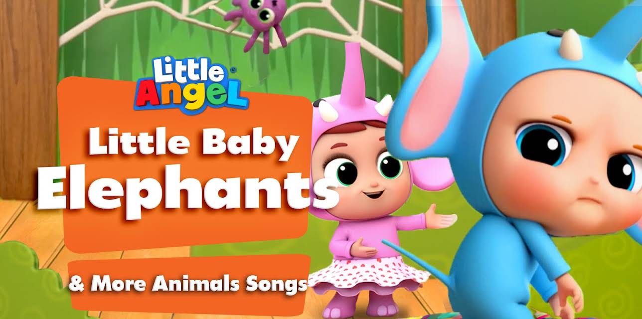 Little Baby Elephants & More Animals Songs - Little Angel