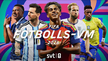 02:00: FIFA Fotbolls-VM 2026: Mexiko-England | SVT1 | 7/6 2026