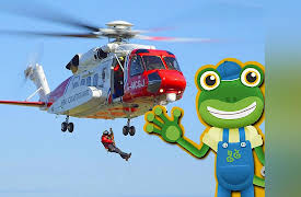 Gecko's Real Vehicles: Gecko and the Rescue Helicopter