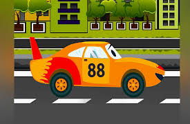 Funny Cars and City Adventures: The Racing Car