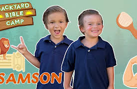 Backyard Bible Camp | God's Big Love: Day 9 – Samson