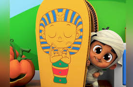 Spooky Halloween Songs & Videos for Children - Kids TV: Peek a Boo - Baby Toot Toot