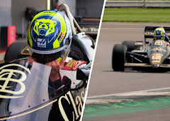 Ollie Bearman Drives Ayrton Senna'