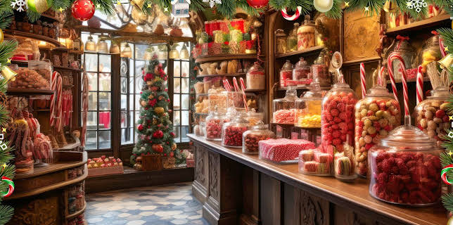 Christmas at the Biggest Sweet Shop in the World