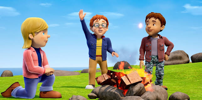 18:00: Brannmann Sam: Tilbake til steinalderen | NRK Tegnspraak | 3/16 2026