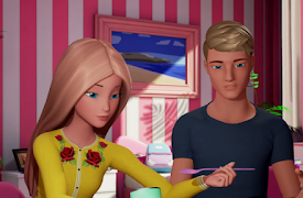 Barbie - Vlogger: The Baby Food Challenge / Birthday Surprise / Empathy Challenge