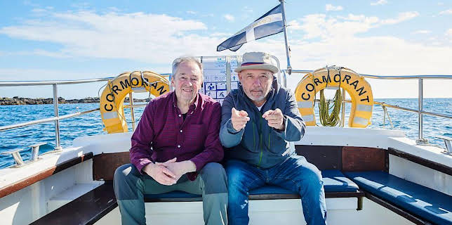 9:00 PM: Mortimer & Whitehouse: Gone Fishing | BBC Two | 12/24 2025