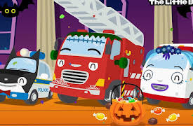 Tayo's Heavy Vehicles & Rescue Team Songs: Rescue Halloween