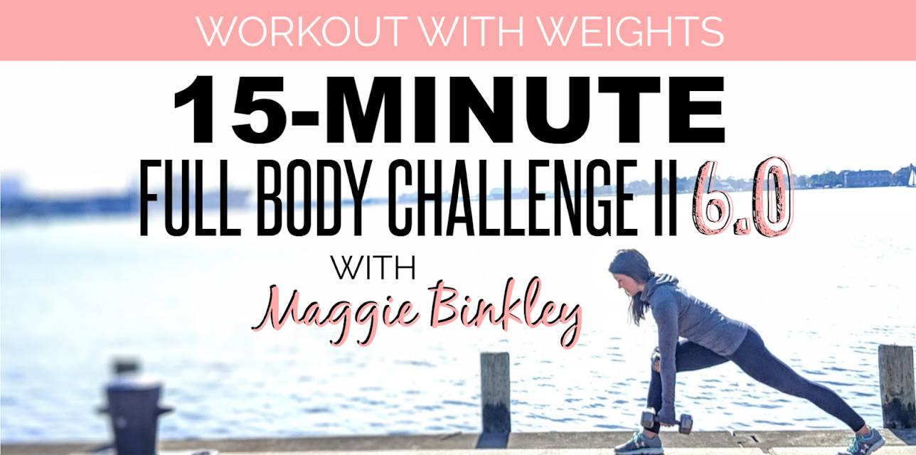 15-Minute Full Body Challenge II 6.0 Workout (with weights)