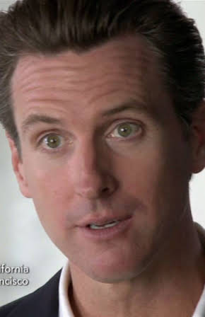 Gavin Newsom as 